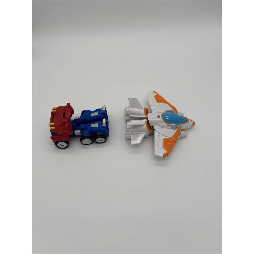 Transformers Rescue Bots Academy Optimus Prime & Blades the Flight Bot Figures‎
